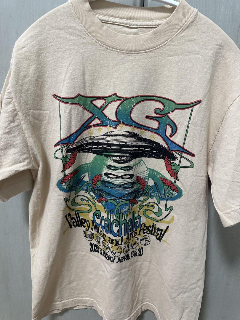 XG Coachella T-shirt, size S, limited availability.