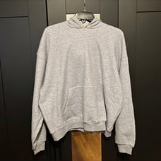 SKIMS Cotton Fleece Pullover Hoodie Heather Grey