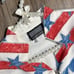 Vintage Roughrider USA Stars Fringe Western Button Up Shirt Junior Women’s Small