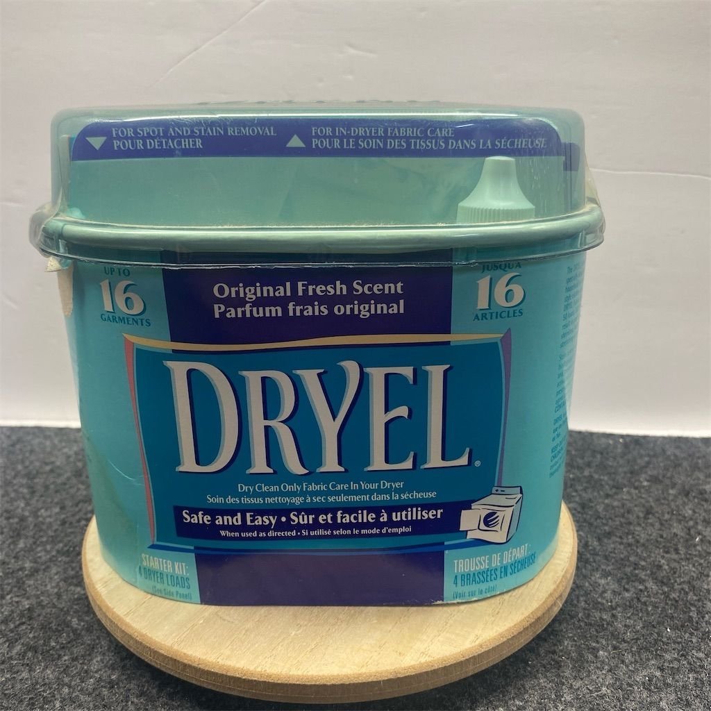 Dryel At-Home Dry Cleaning Kit Fresh Scent for 16 Garments Eco-Friendly