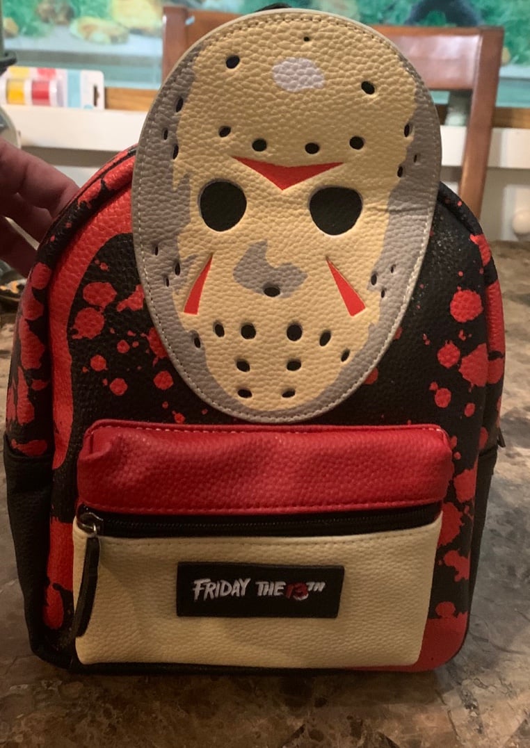 mini bookbag- Friday the 13th