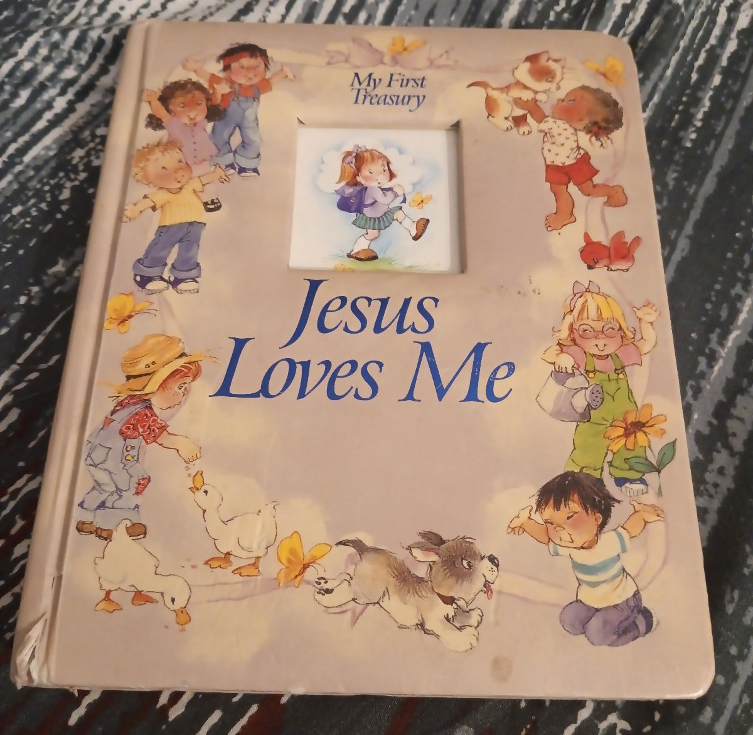 Vintage My First Treasury Jesus Loves Me Children’s Hardcover  Book