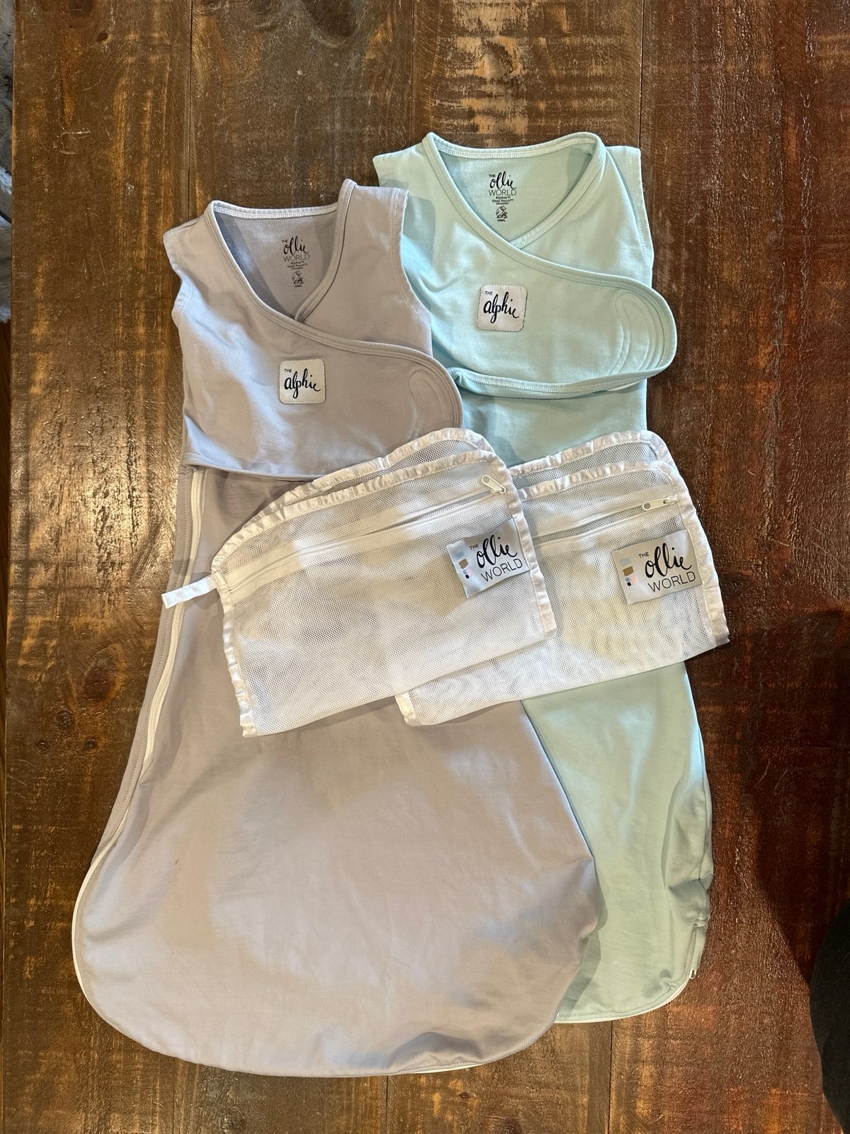set of 2 Ollie World Alphie Sleep sacks
