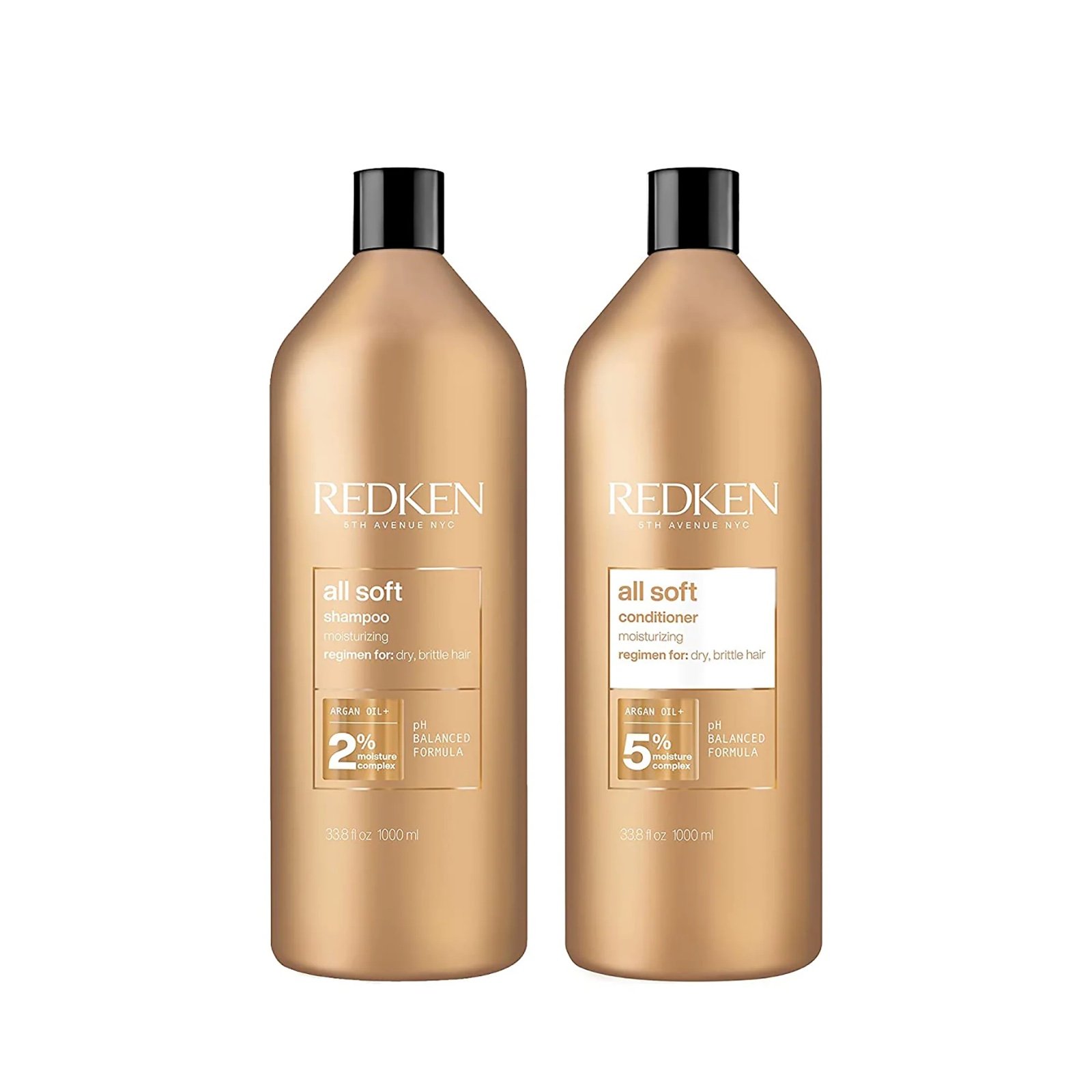 All Soft shampoo and conditioner