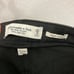 Abercrombie & Fitch Curve Love Black Vegan Leather Straight Leg Pants size 25
