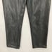 Abercrombie & Fitch Curve Love Black Vegan Leather Straight Leg Pants size 25