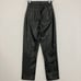 Abercrombie & Fitch Curve Love Black Vegan Leather Straight Leg Pants size 25