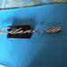 1963 Ford Fairlane 500 chrome script metal emblem