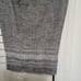 Norton McNaughton Womens 100% Linen Black White Button Front Capri Set