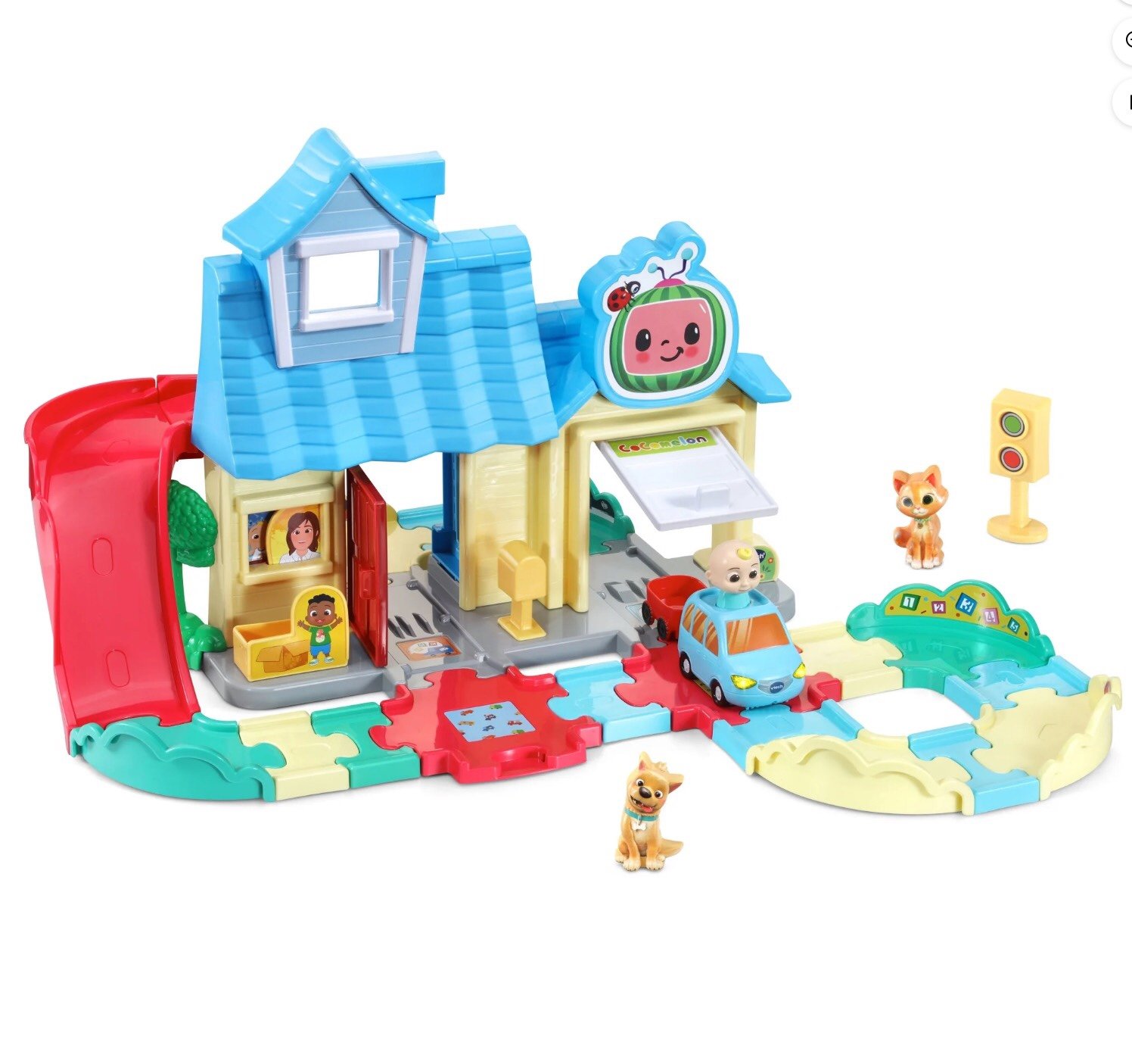VTech CoComelon Go! Go! Smart Wheels JJ's House plus lots of extras