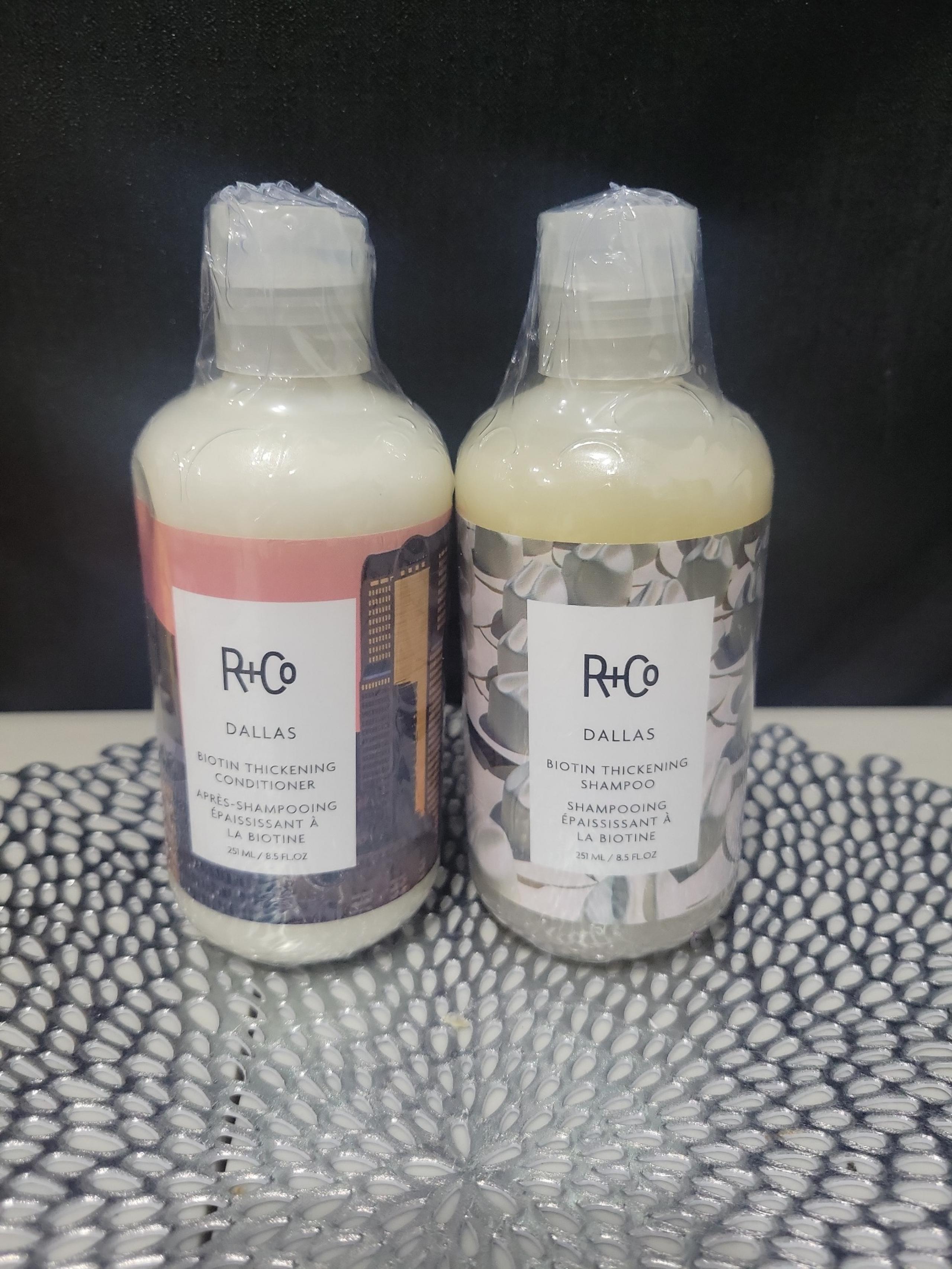 R+Co bundle of shampoo & conditioner