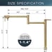 WOWOW Pot Filler Faucet Deck Mount Stove Faucet ((135.00 VALUE))
