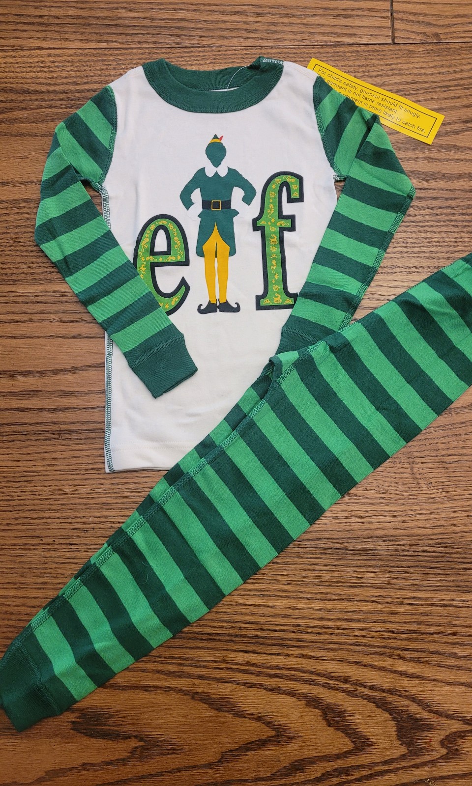 Nwt Hanna Andersson Buddy the Elf pjs size 100