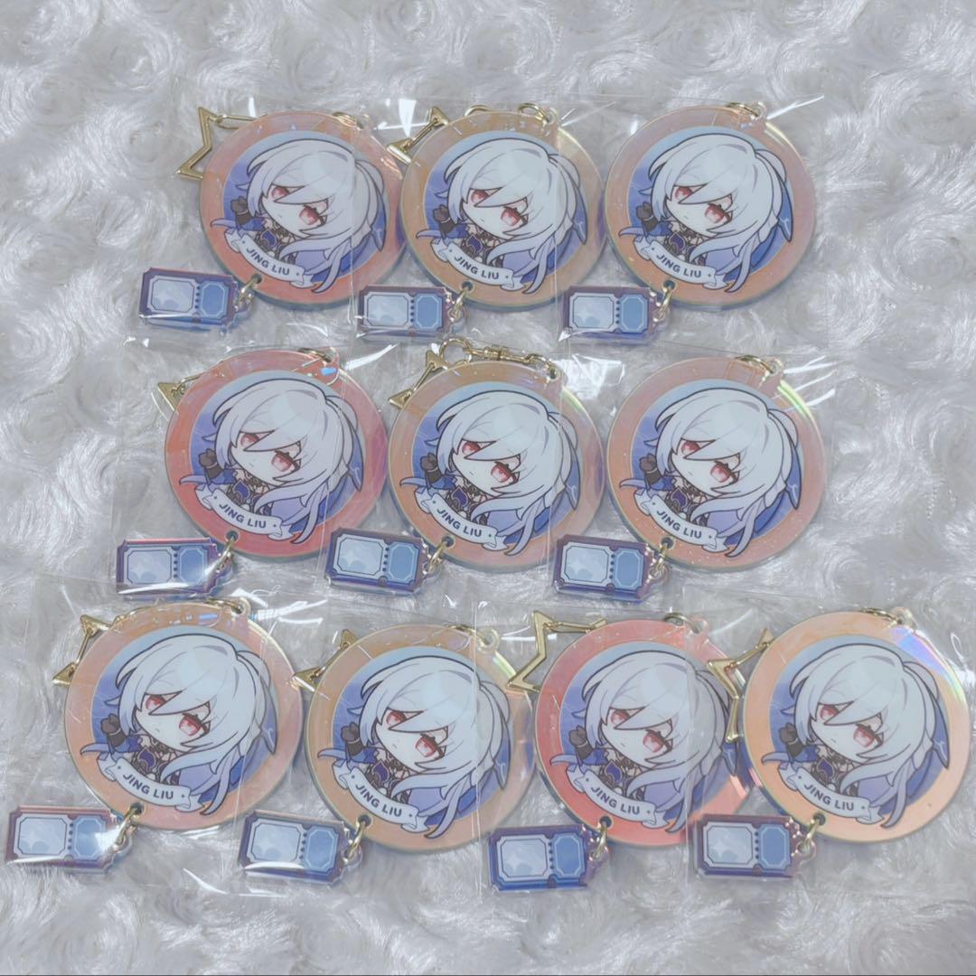 Honkai: Star Rail Korea Chicken Acrylic Keychain Jingliu