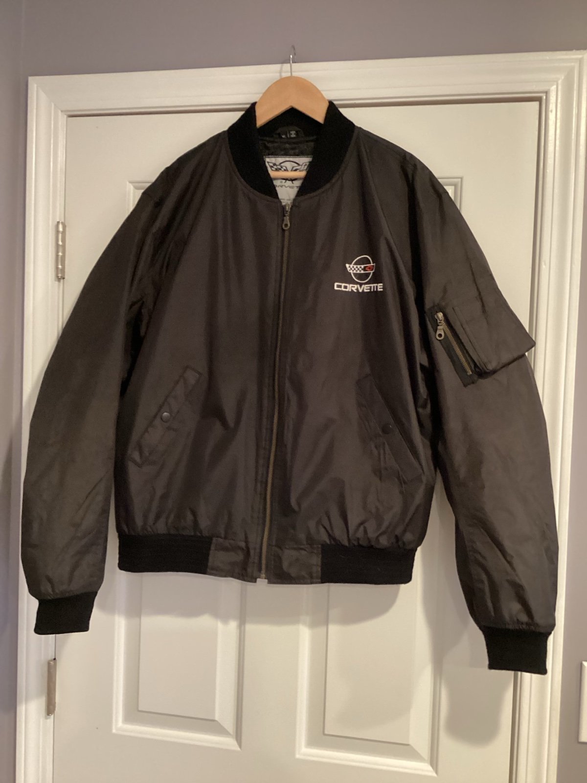 Chevrolet Corvette C4 Aviator Jacket With Logo XL men