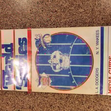 1977 World Series media guide. Yankees v