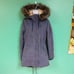 O’Neill Blue Frontier Parka Faux Fur Hooded Winter Jacket Womens Size S