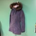 O’Neill Blue Frontier Parka Faux Fur Hooded Winter Jacket Womens Size S