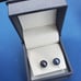 Black pearl earrings