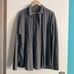 Transit Par Such 3 Womens Gray Size M Long Sleeve Button Front Wool Blend Shirt