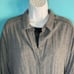 Transit Par Such 3 Womens Gray Size M Long Sleeve Button Front Wool Blend Shirt