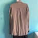 Transit Par Such 3 Womens Gray Size M Long Sleeve Button Front Wool Blend Shirt