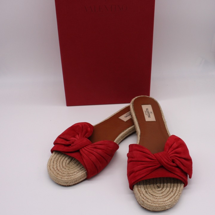 Valentino Garavani Suede Sandals Mercari