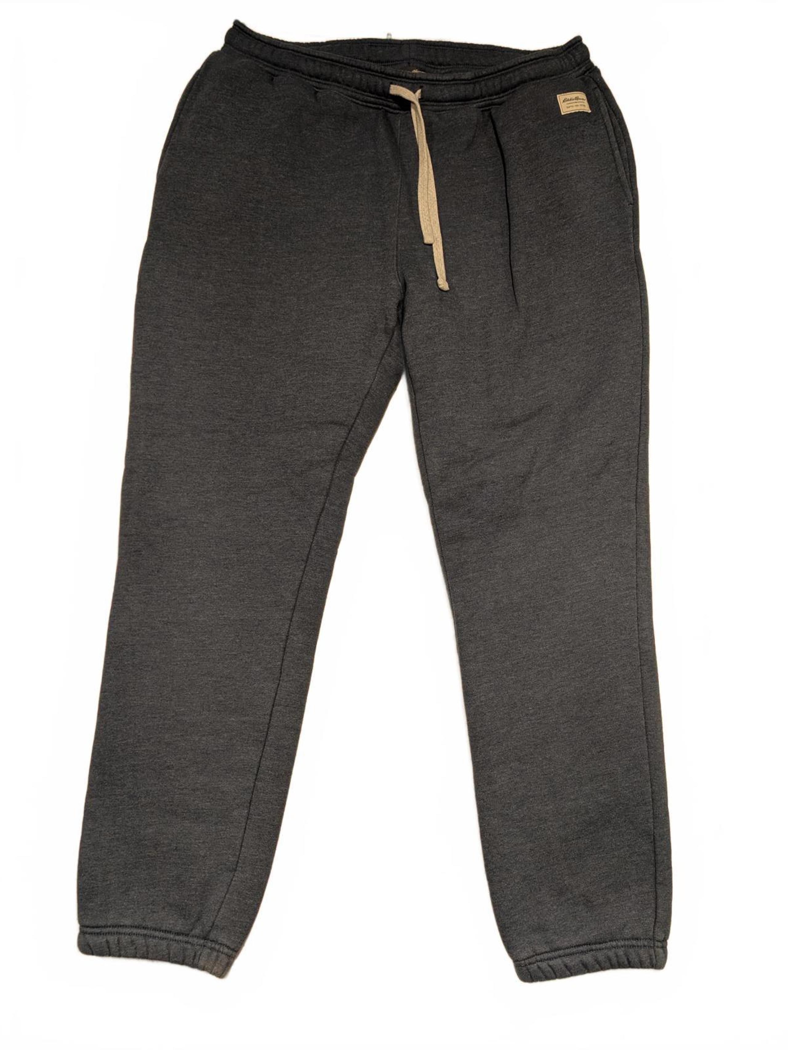 Eddie Bauer Men's Fleece-Lined Sweatpants - Mens Large Blue