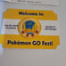 Pokemon Go Fest Chicago Badge & Envelope Official