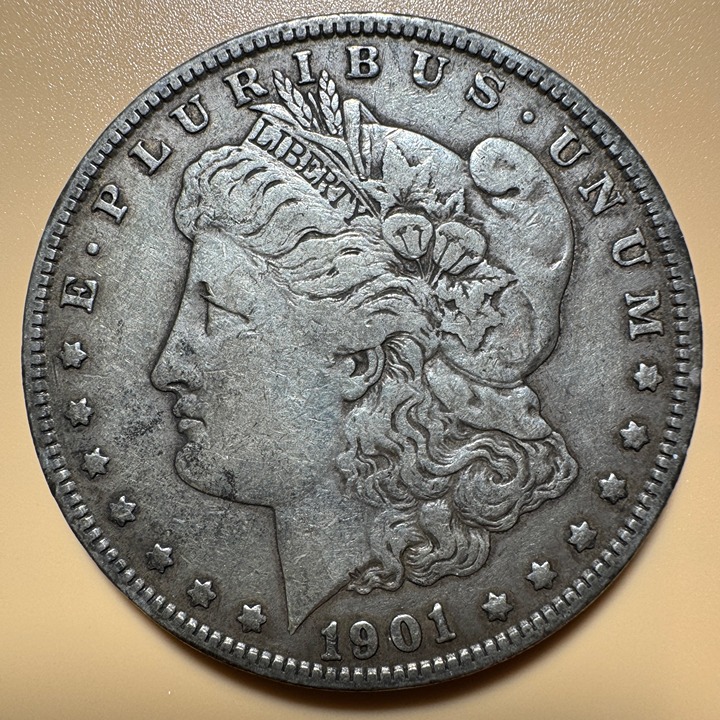 1901-O Morgan Silver Dollar 14493