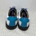 Footjoy FJ ICON Men’s White/Blue Optiflex Classic Leather Golf Shoes Size 9