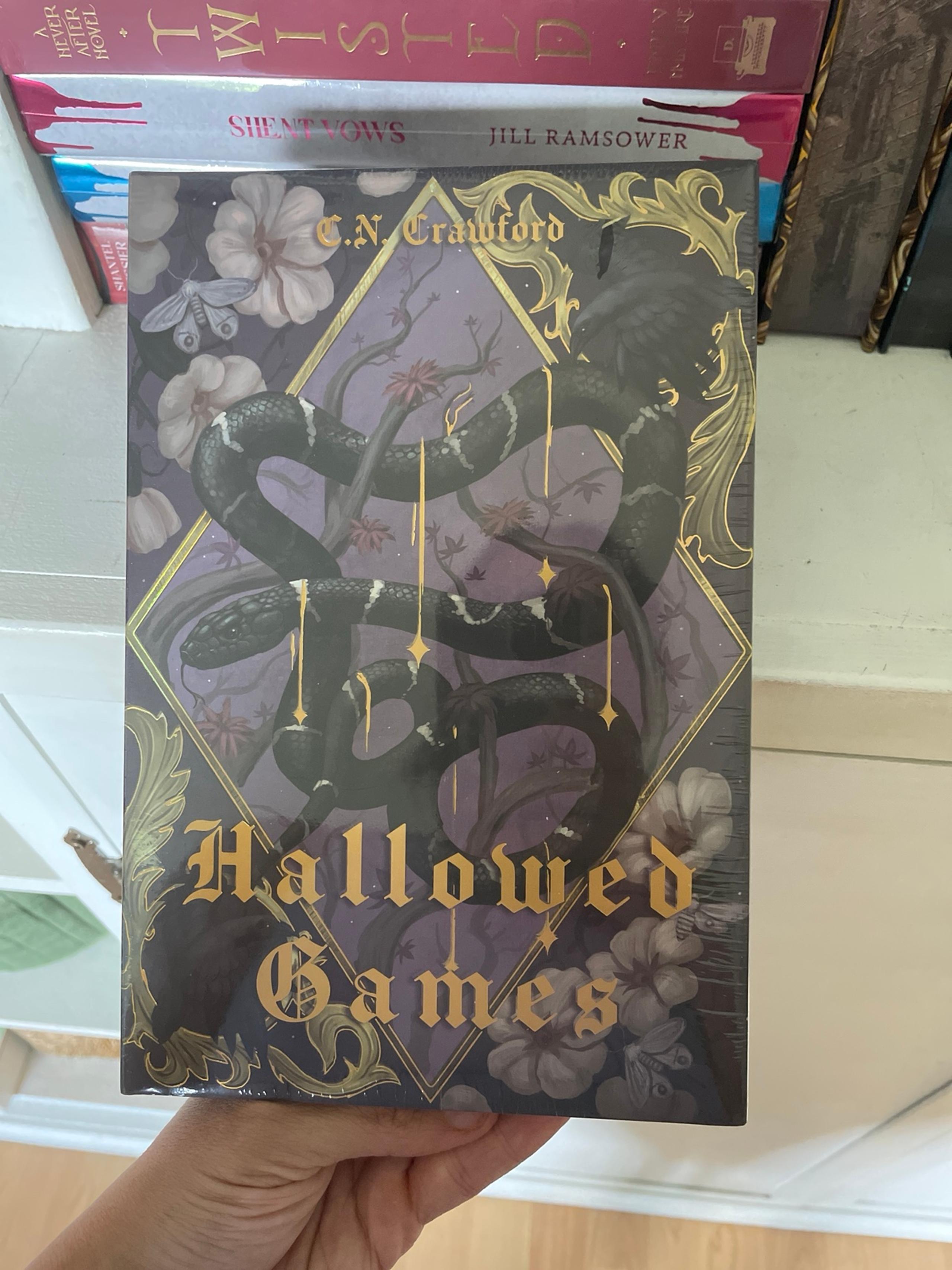 hallowed games special edition bookish box