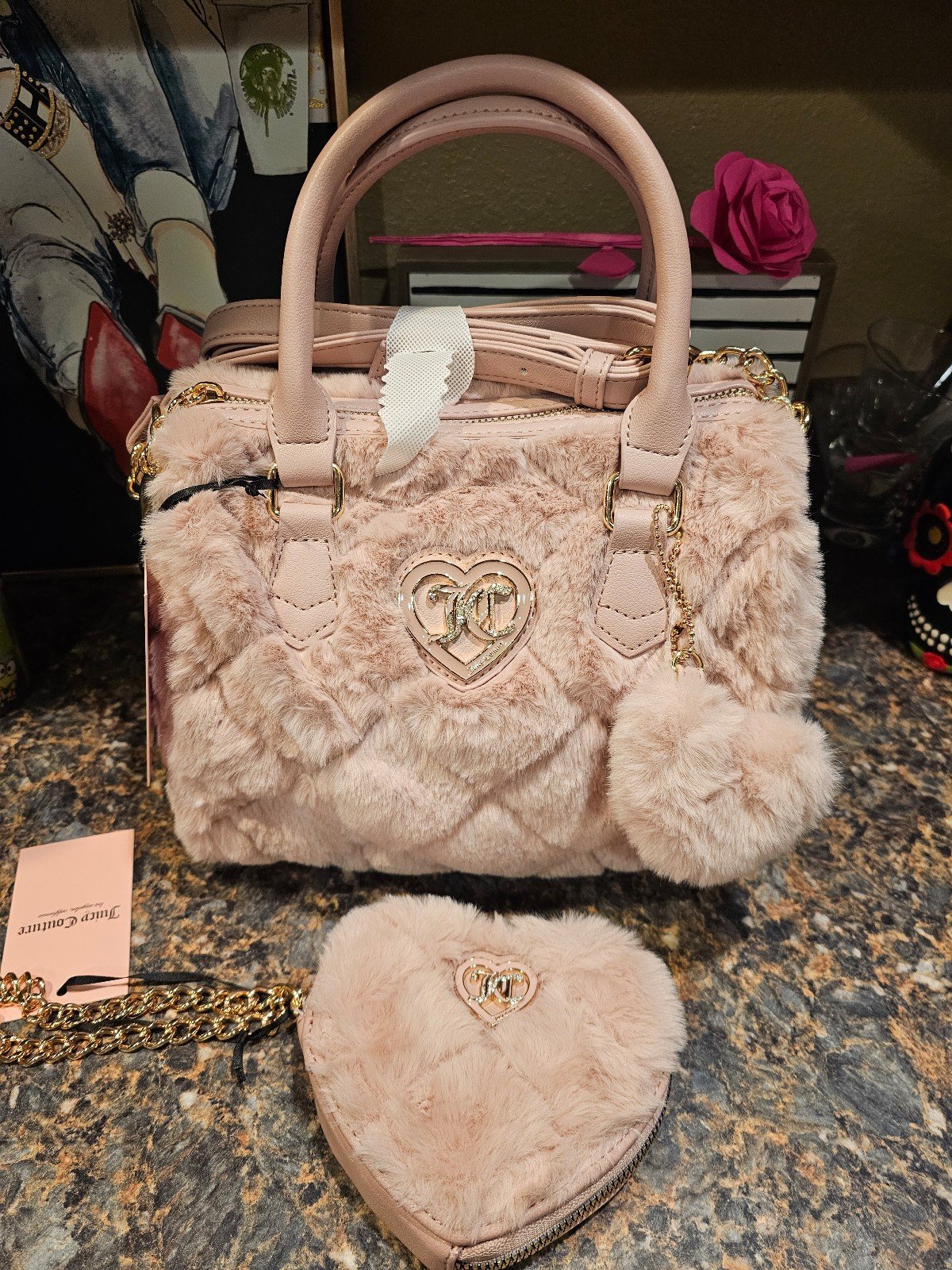 Juicy Couture Check Satchels | Mercari Juicy Couture Check Satchels | Mercari