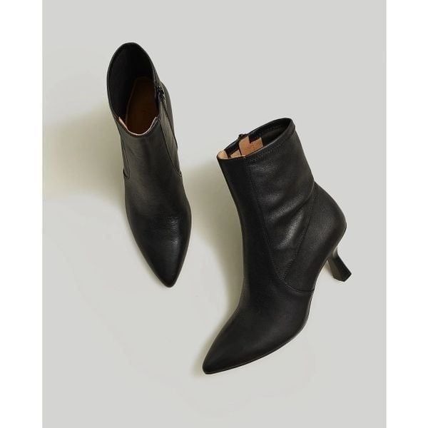 Madewell The Ophelia Pointy Ankle Boot Black Size 9.5