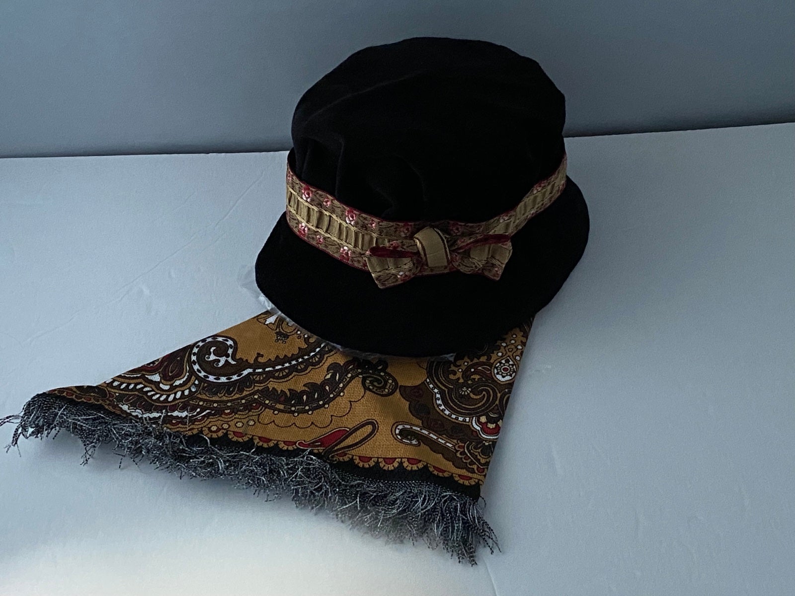 American Girl Doll Rebecca Hat and Scarf