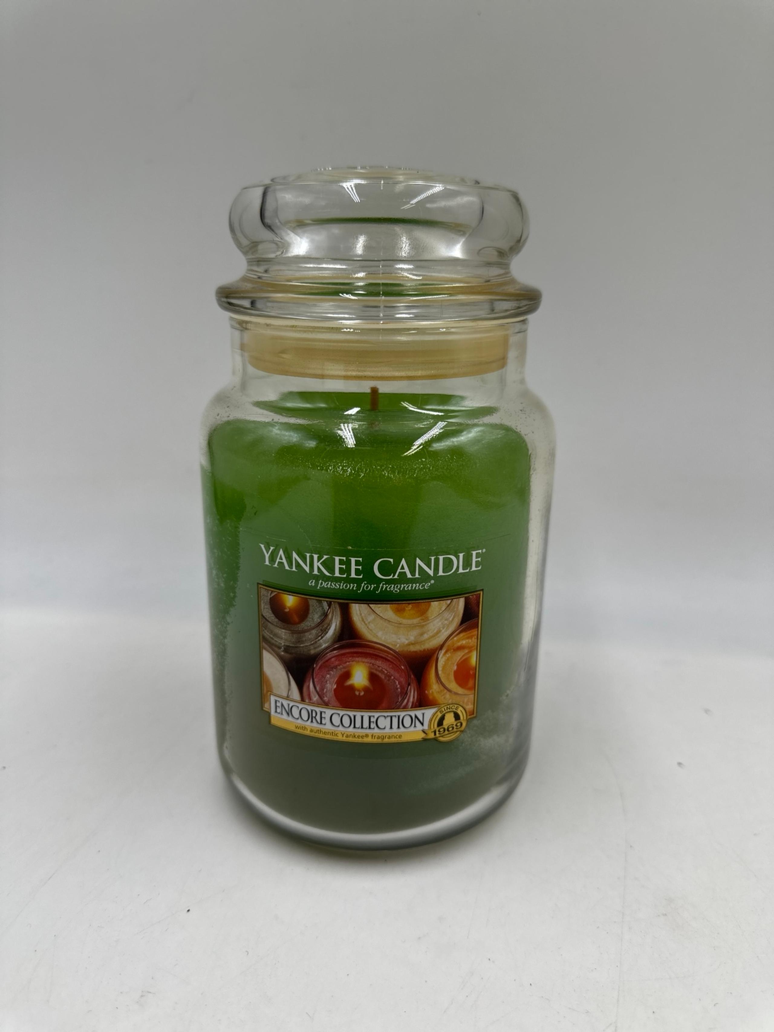 Rare Retired Key Lime Pie Yankee Candle 22 Ounce Glass Jar Candle With Lid new