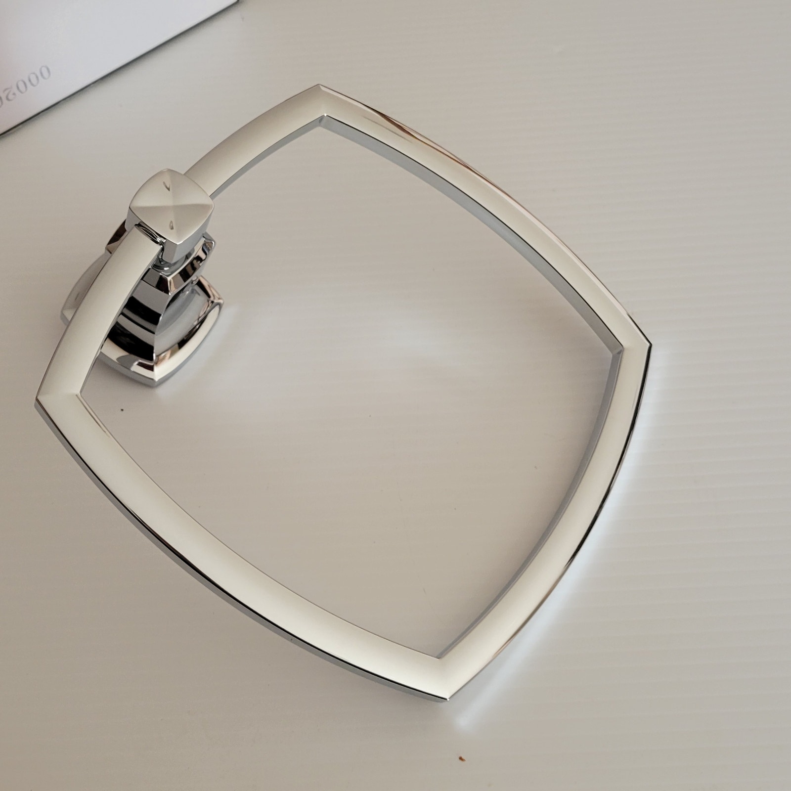 Kohler K-16254-CP Towel Ring Bathroom Hardware Modern Timeless Design Towel Ring