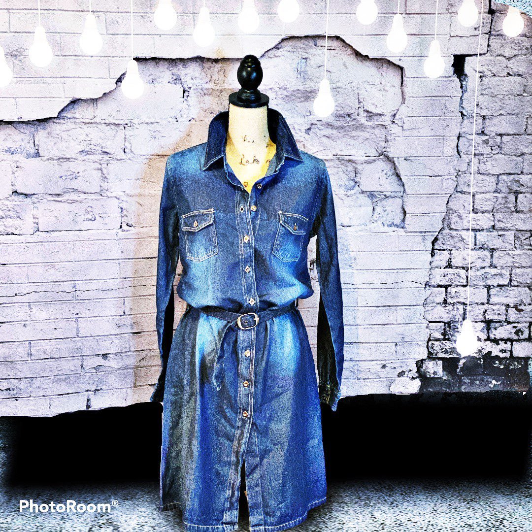 Abercrombie & Fitch Trendy Denim Dress