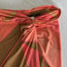 VIX Karen Sharon Ruched Mesh Cover-Up Skirt in Pink/Multi,BRAND NEW,Medium, 98