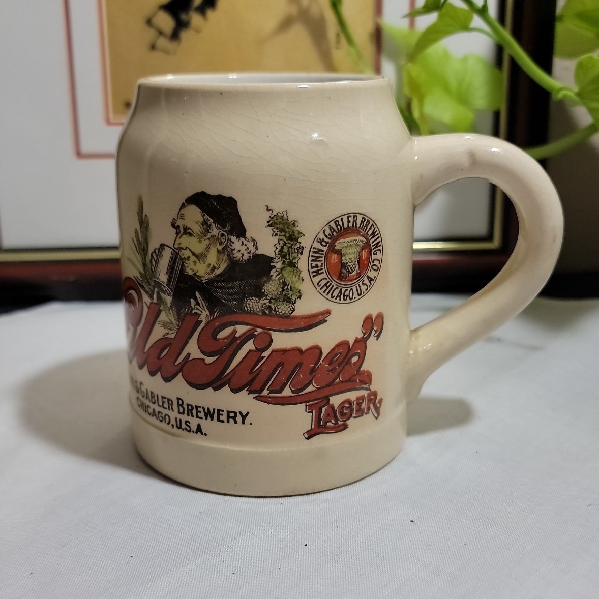 Rare Vintage Henn & Gabler Brewery Berr Stain