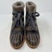 UGG Alasdair Waterproof Suede Sheepskin Wedge Booties Women Size 7.5