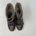 UGG Alasdair Waterproof Suede Sheepskin Wedge Booties Women Size 7.5