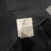 Authentic Excellent Condition HERMÈS Hermes Sleeveless Knit Dark Gray with Sellier Buttons