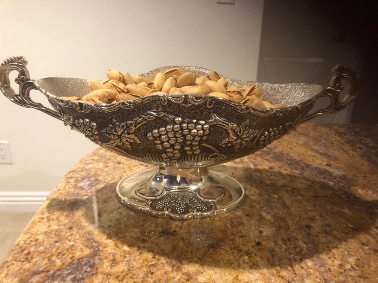 Stainless steel snack bowl