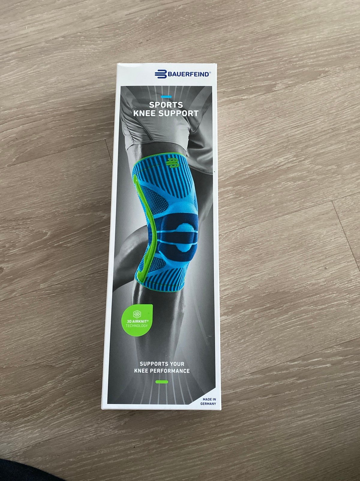 Bauerfeind Sports Knee Support, S, All White