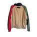 VTG St Johns Bay Colorblock Jacket Mens XL Blue/Red/Green Windbreaker Full Zip