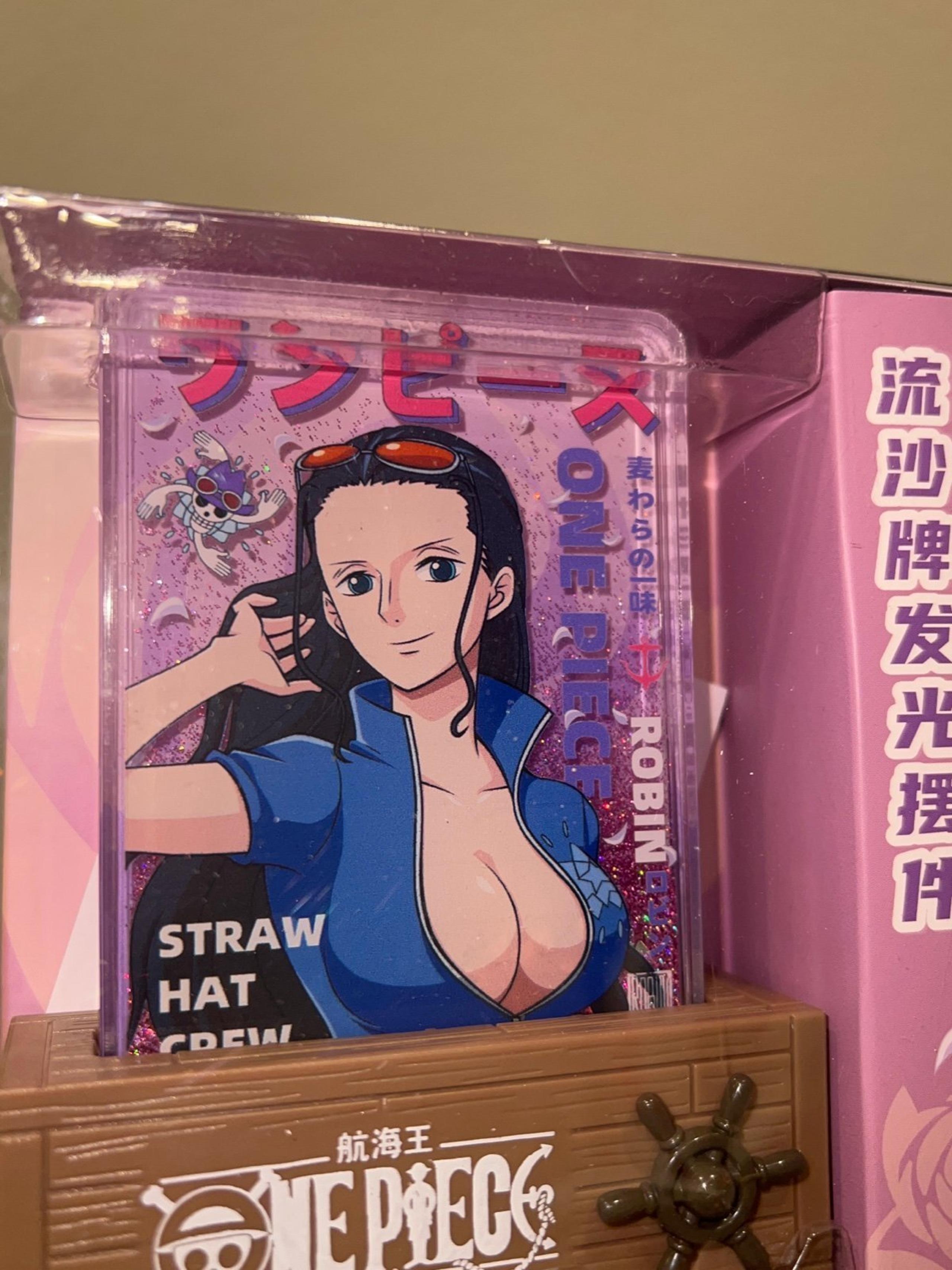 Nico Robin One Piece quicksand acrylic stand light collectible figure toy
