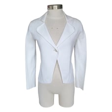 Cruciani Knit Sweater White 40 Small 4