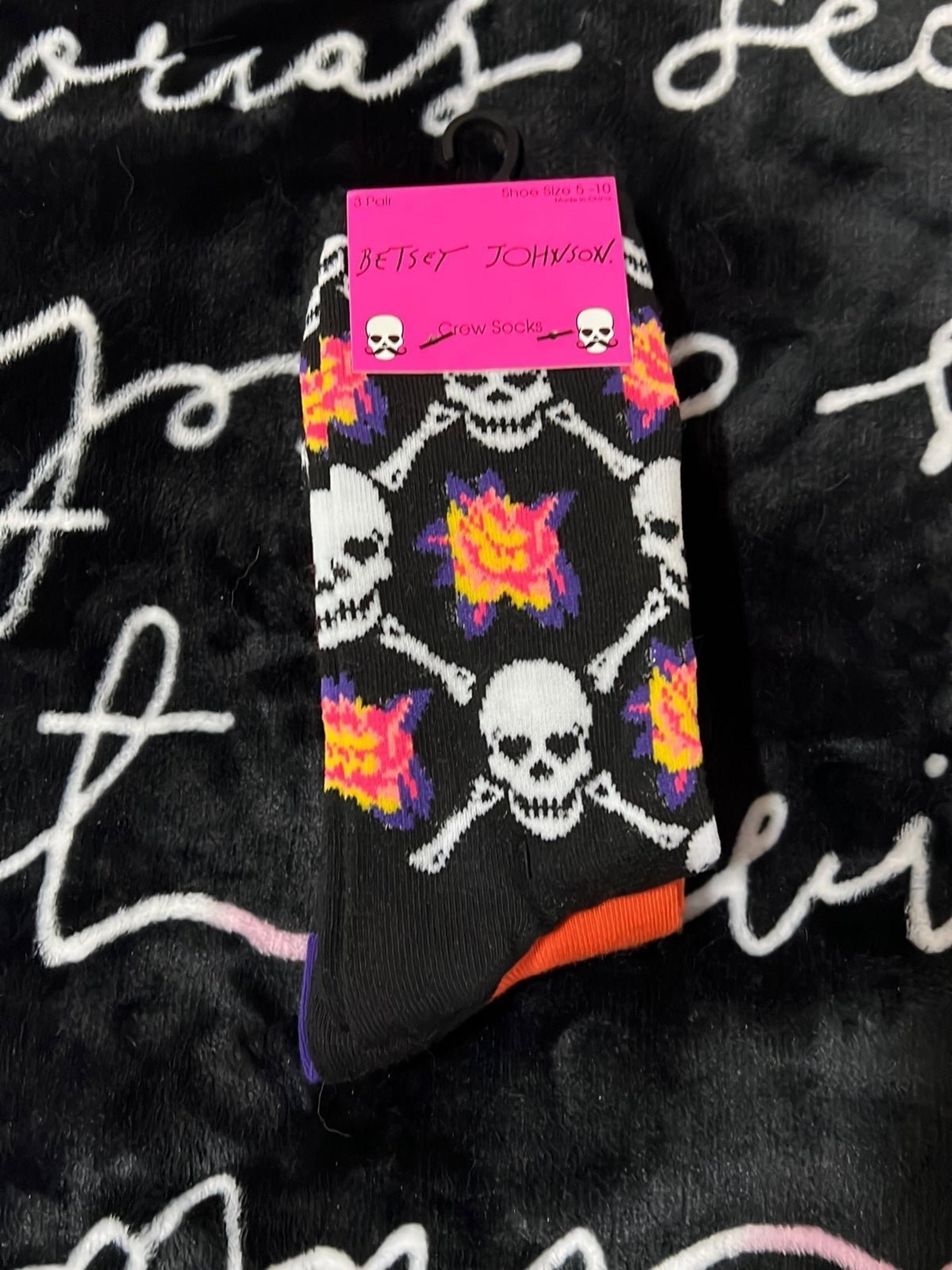 Betsey Johnson Halloween Sock’s