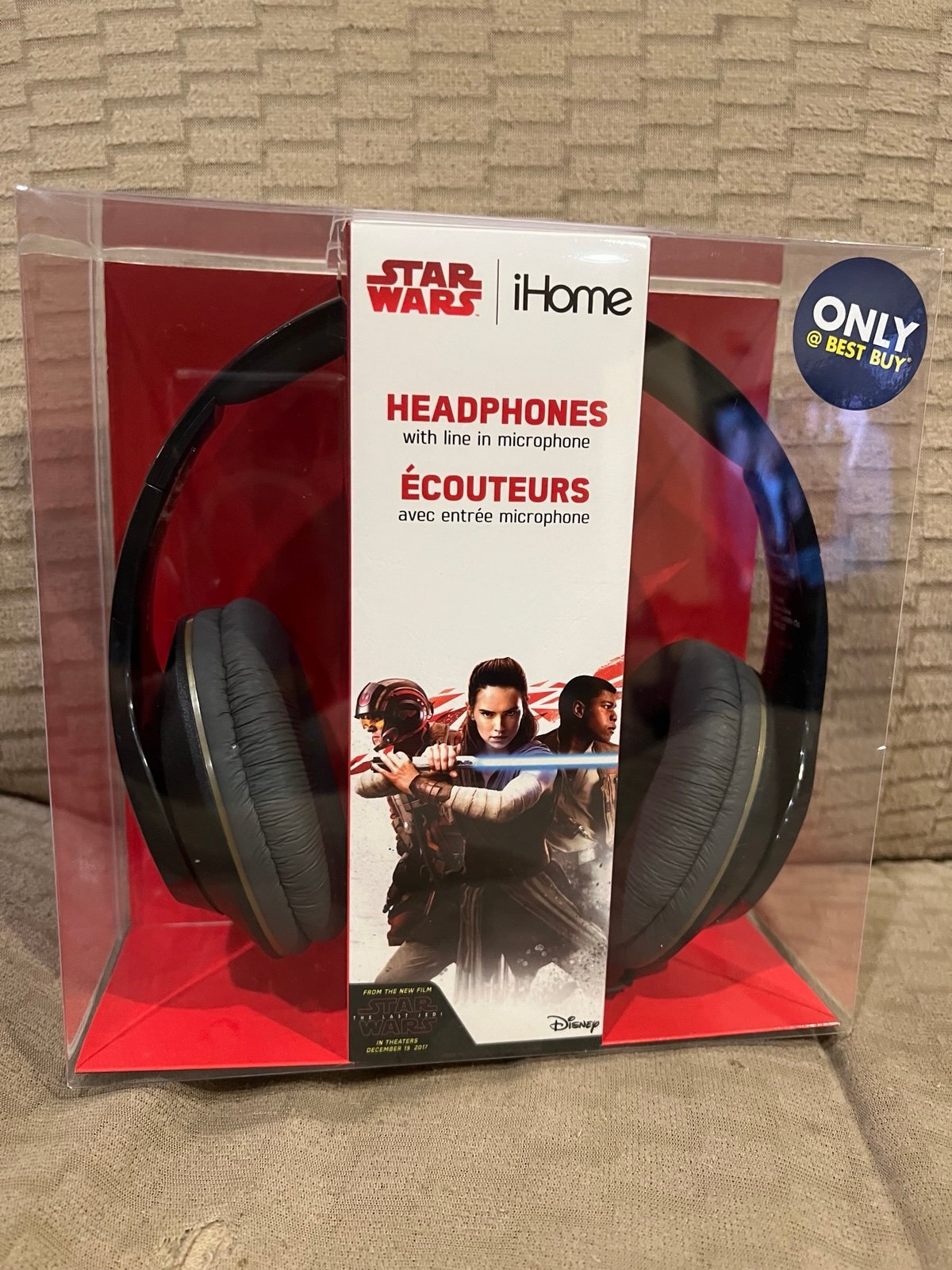 STARWARS iHome kids over the ear headphone